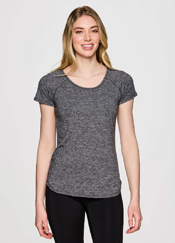 women's tops for those who want to make a fashion statementStratus Heathered Super Soft Tee