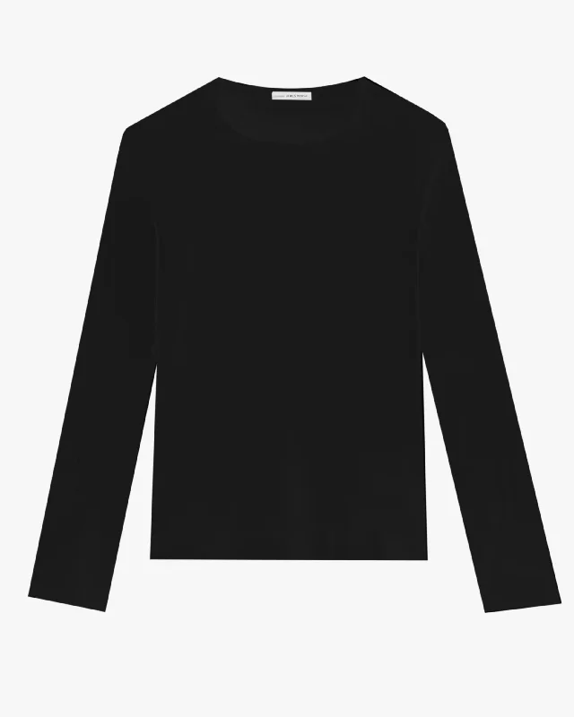 women's tops for those who want to wear versatile pieces that can be dressed up or downBoxy L/S Tee