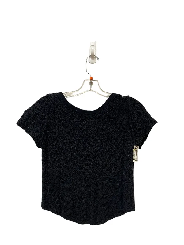 off-the-shoulder women's topsTop Short Sleeve By Free People In Black, Size: S